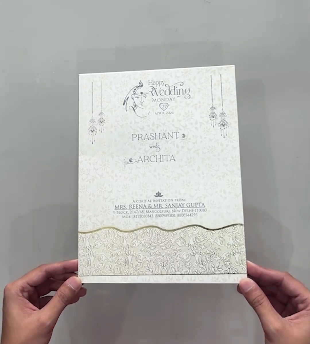 wedding Card 3416